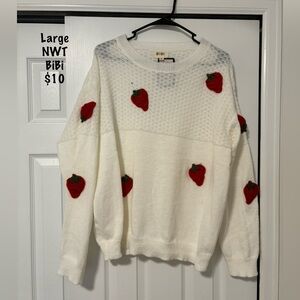 Strawberry Sweater